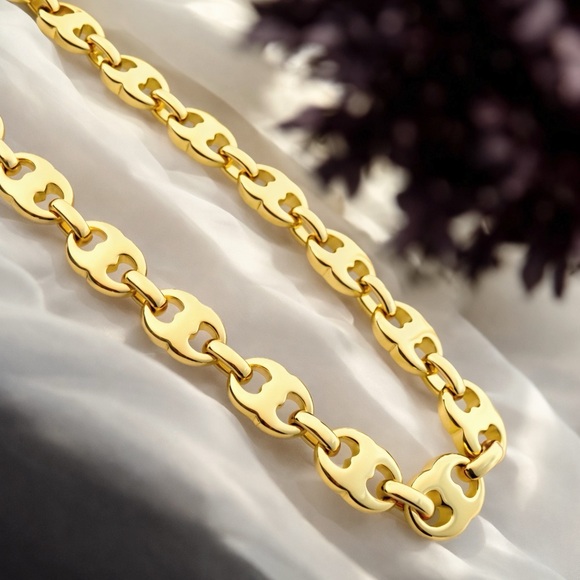 Tory Burch GEMINI LINK NECKLACE in Gold - Picture 5 of 6